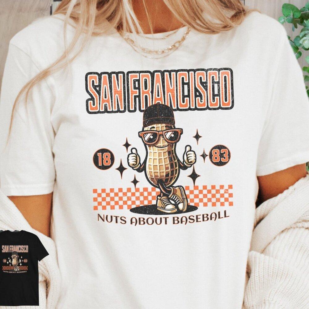 90S Bootleg San Francisco   Baseball Fan Shirt, Giants Nuts Shirt